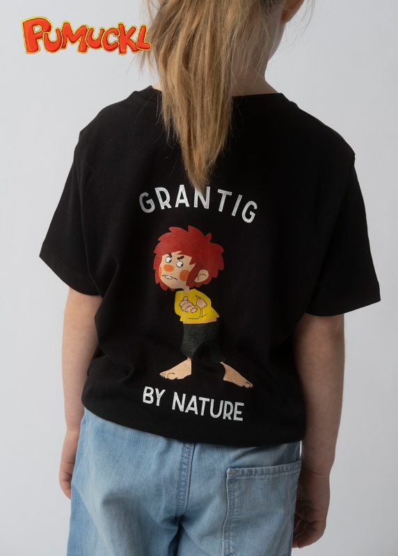 Pumuckl "Grantig by nature" - schwarz (Kinder)